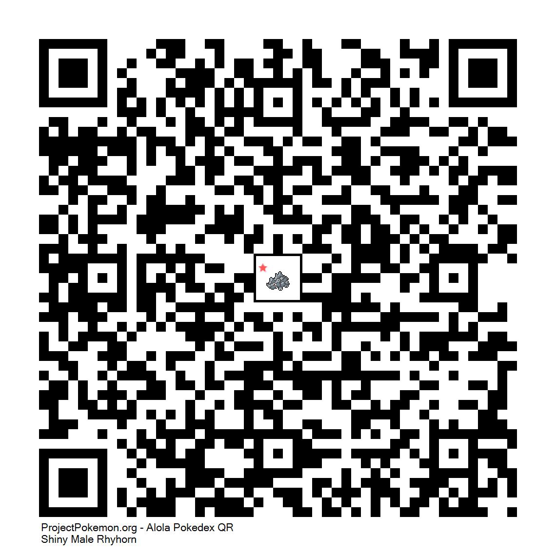 Cdigo QR de Rhyhorn variocolor